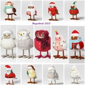 13 New Wondershop Target winter birds 2023 Full set! Sold Out